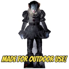 PENNYWISE THE DANCING CLOWN «It» Plastic OUTDOOR YARD DECOR Standee Standup