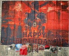 Stranger Things Birthday Party Favors with 3x5FT Banner and Accessories For 20