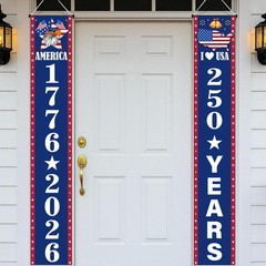 America 250 Decorations Door Banner 2 Pcs 250th Anniversary Decorations Patr…