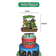 TMNT Teenage Mutant Ninja Turtles Theme Birthday Party Decorate Supplies Set
