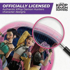 Kpop Demon Hunters Birthday Decorations | Kpop Demon Hunters Plates and Napkins,