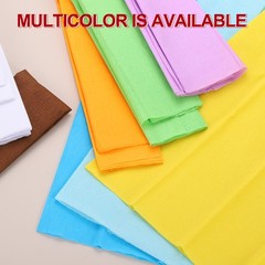 2pcs Crepe Paper Roll Crepe Paper Decor 3.3ft Long 20 Inch Wide, Light Blue