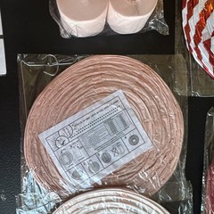 Red , White, Burgundy Paper Party Decor Lanterns, Crepe Paper, Tissue Poms, Lot