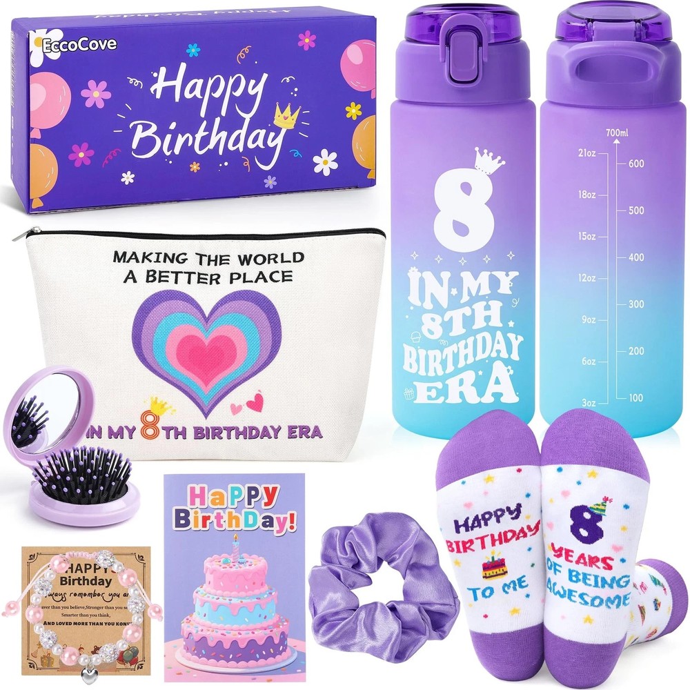 8 Year Old Girl Birthday Gift – Birthday Gifts For 8 Year Old Girl, 8th Birth…