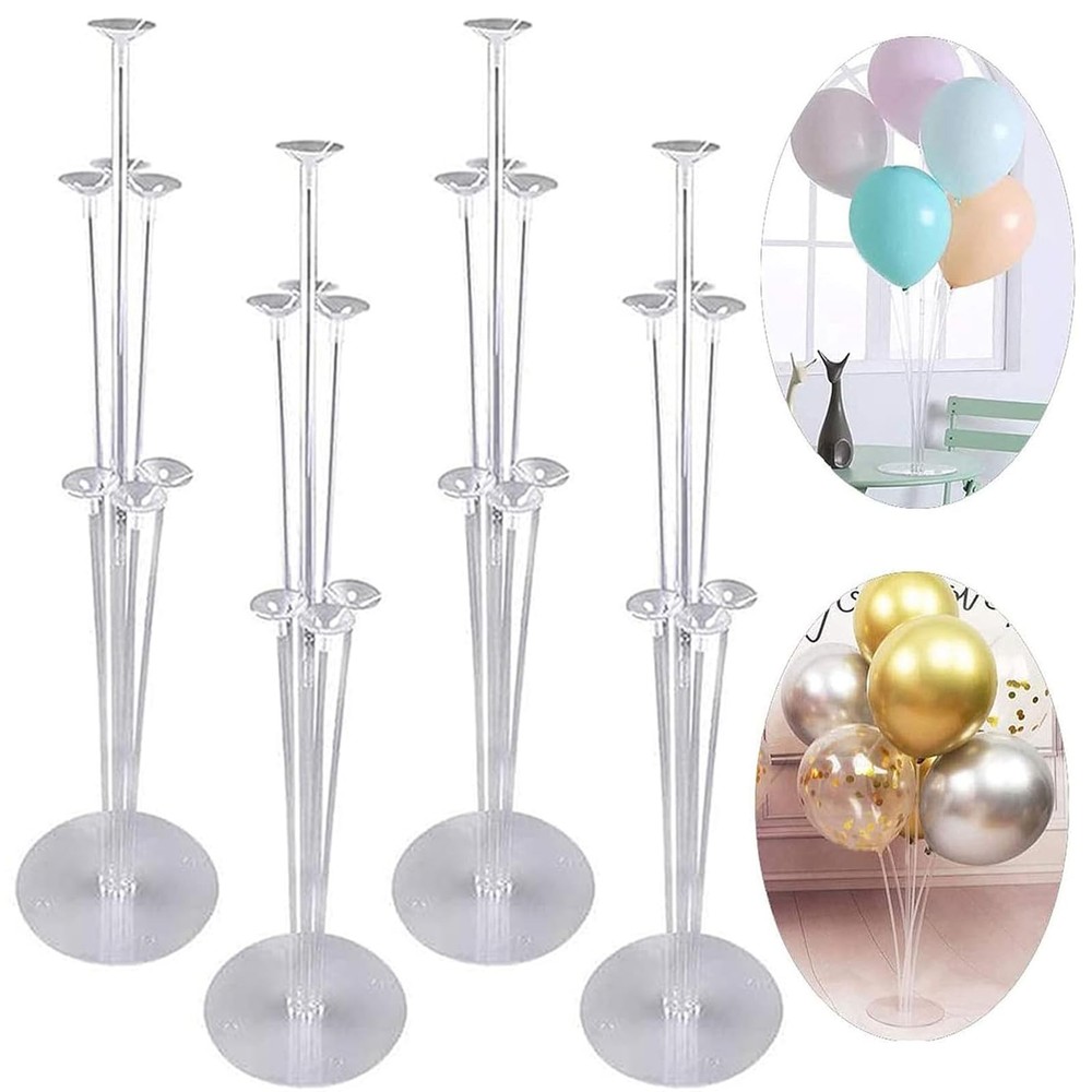 Balloon Stand Kit for Party and Wedding Decorations Celebrations 4 Sets Ballo…