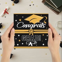 Graduation Decorations Grad Box Grad Party Favors Decor Supplies Black