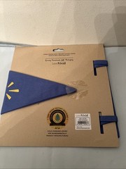 Graduate Graduation YAY GRAD Cotton Pennant 20.5″ x 7.85″ Blue/Gold/White – NEW