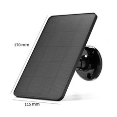 Reliable 4W Solar Charger for Blink Cameras with Long Installation Cable