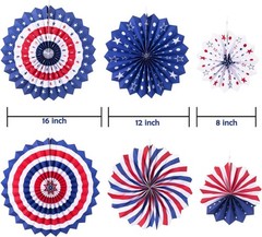 Easy Setup Patriotic Party Decoration Kit – Perfect for July 4th Celebrations