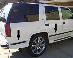 Automotive Authority Replacement Chrome Side Body Trim Quarter Roll – 80″