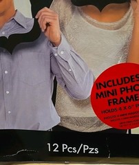 Amscan 12 Piece Photo Booth Prop Frames