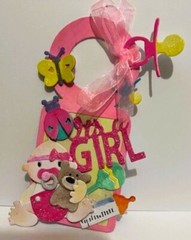 It’s a Girl/Boy Multicultural Party Bottle Tags – Single/Set of 3/Set of 6