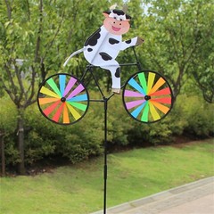 Plastic+Cloth for material Vibrant Colors 50x90cm Size Includes 1 Windmill
