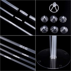Balloon Stand Kit for Party and Wedding Decorations Celebrations 4 Sets Ballo…