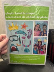 Unique 10ct. Under The Sea Photo Props Party Supply Favors New!!!