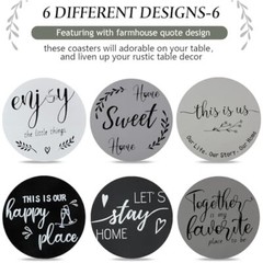 Housewarming Gifts for Home Decoration Wooden One Size Gray, Assorted Colors