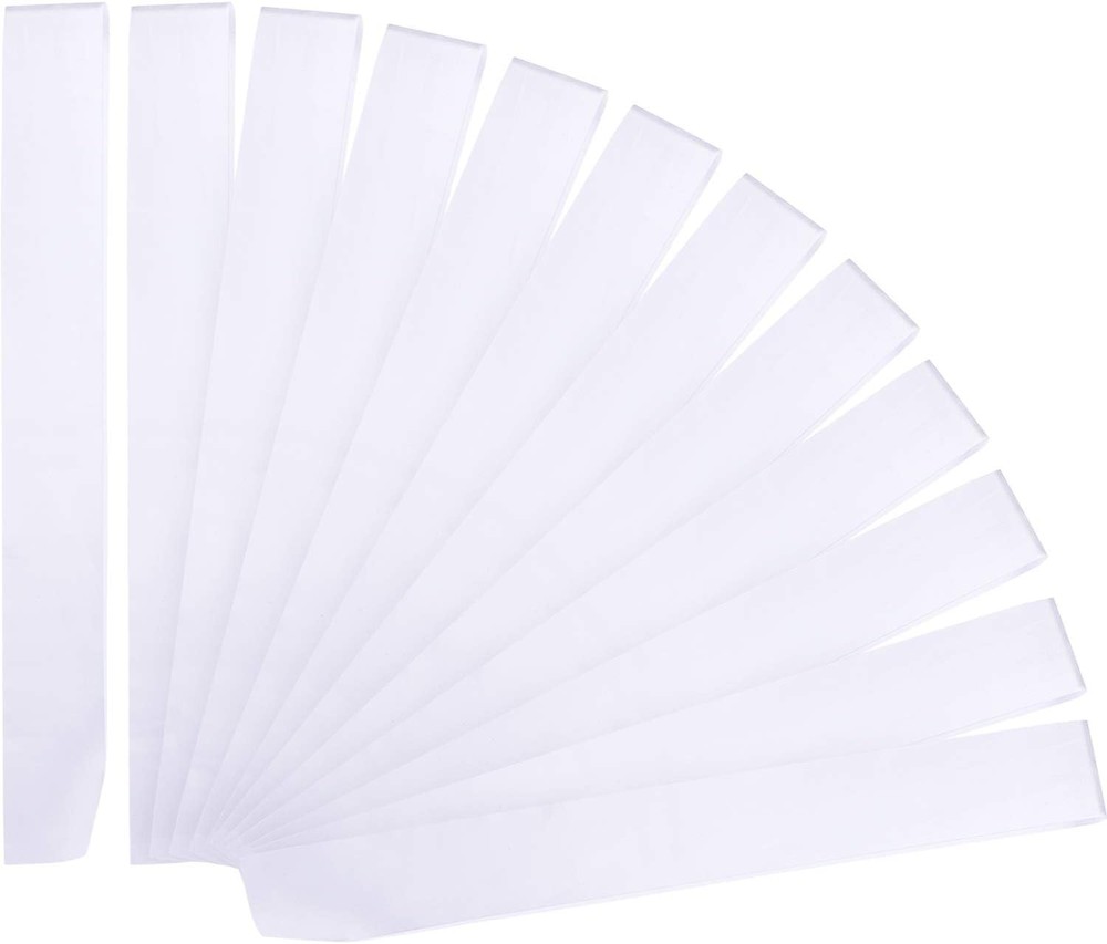 12 Pieces Blank Satin Sashes Plain Sashes Party Accessory for Graduation Wedding