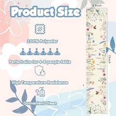 Decorations – Daisy Eucalyptus Lavender Floral Leaves Summer Table Spring