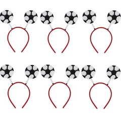 6Pcs Soccer Party Decorations Football Headband Football Hair Bands 2026 Part…