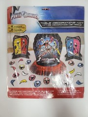 POWER RANGER NINJA STEEL Table Decorating 23 Kit Piece Centerpiece Party Supply!