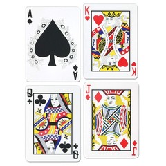 Beistle Large Playing Card Cutouts – 18 inches tall – Casino | Party Supply