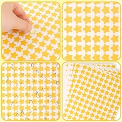Gold Self-Adhesive Star Stickers for Kids – 3000 Pcs Mini Star Stickers