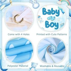 Welcome Home Baby Boy Banner Decorations Welcome Baby Boy Door Cover It’s a B