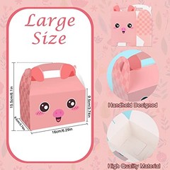 Farm Animal Party Decorations, 12 Pcs Gift Wrap Boxes, Birthday Party