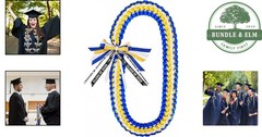 2026 Graduation Lei with Bright Ribbons, Adjustable Length for Party Accessories