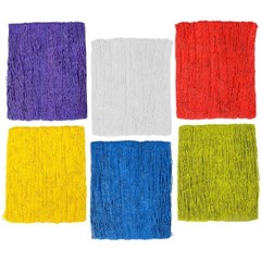 Colorful Cotton Fish Nets (6 Ft x 15 Ft) Nautical Pirate Hawaiian Luau Fisherman