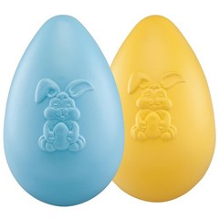 Giant Egg, Made of 100% Plastic, Easter Décor, 14” Diameter, Assorted Colors, Se