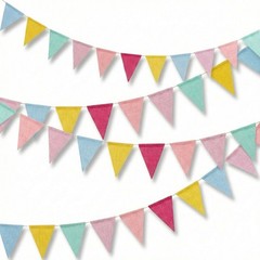 32.8ft Colorful Triangle Bunting Banner – 36Pcs Colorful Pennant Banner Flags…