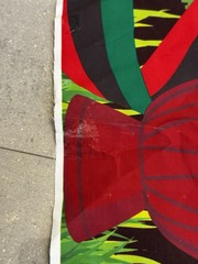 Reggae Happy Birthday Backdrop 8x6FT Jamaican Rastafari Palm Tree Reggae Party.