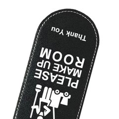 1*Do Not Disturb Signs Door Knobs Hanger Pendant Cleaning Label Make Up Room