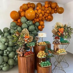 TAOYE Sage Green Balloon Garland
