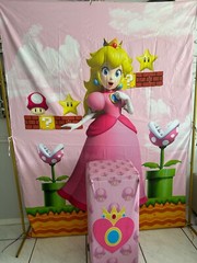 princess peach background party