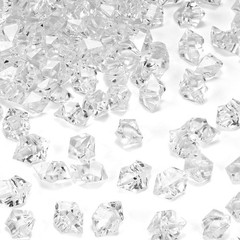 1000PCS Clear Acrylic Fake Diamonds – Vase Filler, Table Scatter Decor, DIY Craf