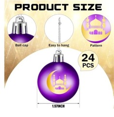 Ramadan LED Light Eid Mubarak Muslim Ornament Home Party Lot See Description