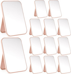 12 Pcs Spa Party Mirrors Spa Sleepover Party Supplies Pink Sleepover Accessory F