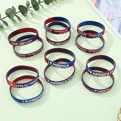 USA 250th Anniversary Bracelets American 4th of July Bracelets USA USA 250 6Pcs