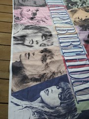 Taylor Swift Happy Birthday Banner Backdrop 60″x40″