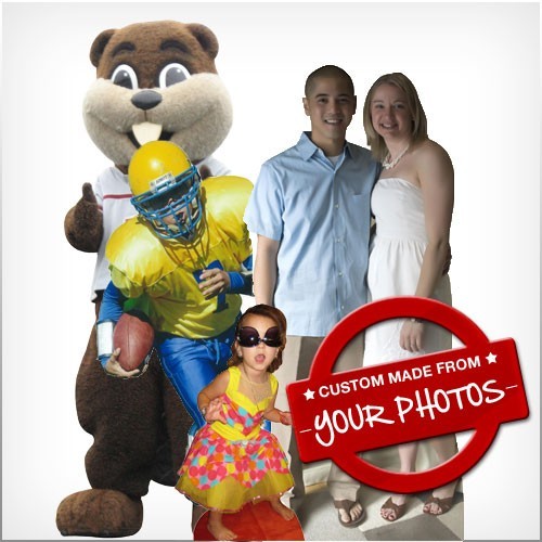 Life Size Custom Cardboard Cutout or Wall Graphic Decal Sticker