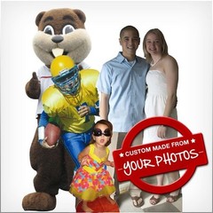 Life Size Custom Cardboard Cutout or Wall Graphic Decal Sticker