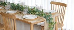 Mizii 3 Packs Artificial Vines Garland 78» Fake Ficus Vine Greenery Garland