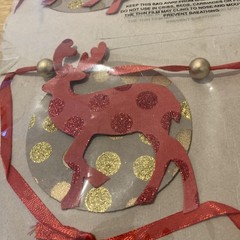 Reindeer Bunting – Festive Christmas Decoration – 1.5m