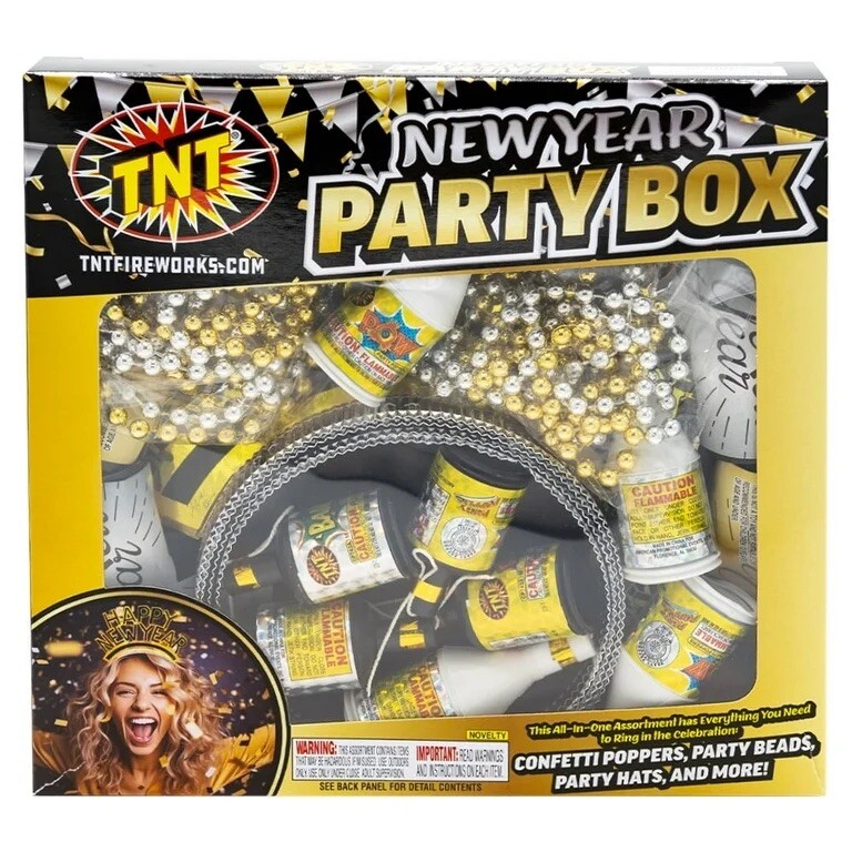 TNT Fireworks New Years Party Box