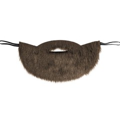 Fake Beard for Men with Elastic Band, Easy Wear, Fake Mustache for Adult, Cos…