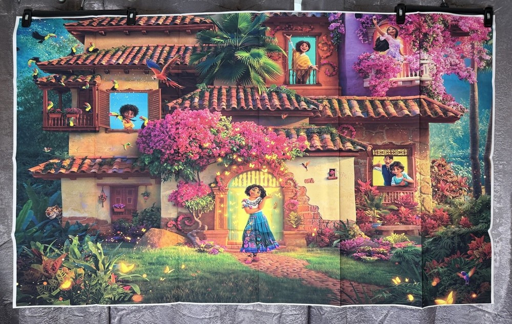 NEW 3x5ft Encanto Themed Backdrop Banner Party Birthday Decoration Decor