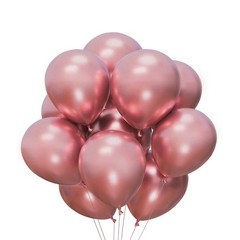 50pcs 12″ Multicolor Latex Metallic Balloons Foil Letter Balloon for Party Décor