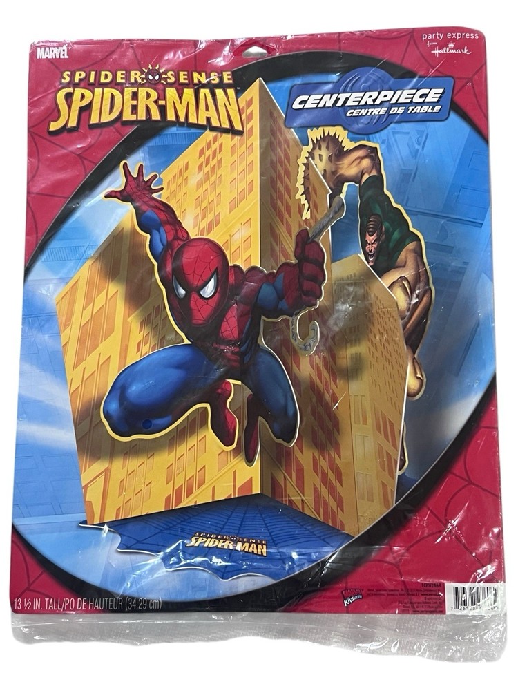 Spider-Man Table Centerpiece 13.5″ Party Express Marvel Hallmark Decor